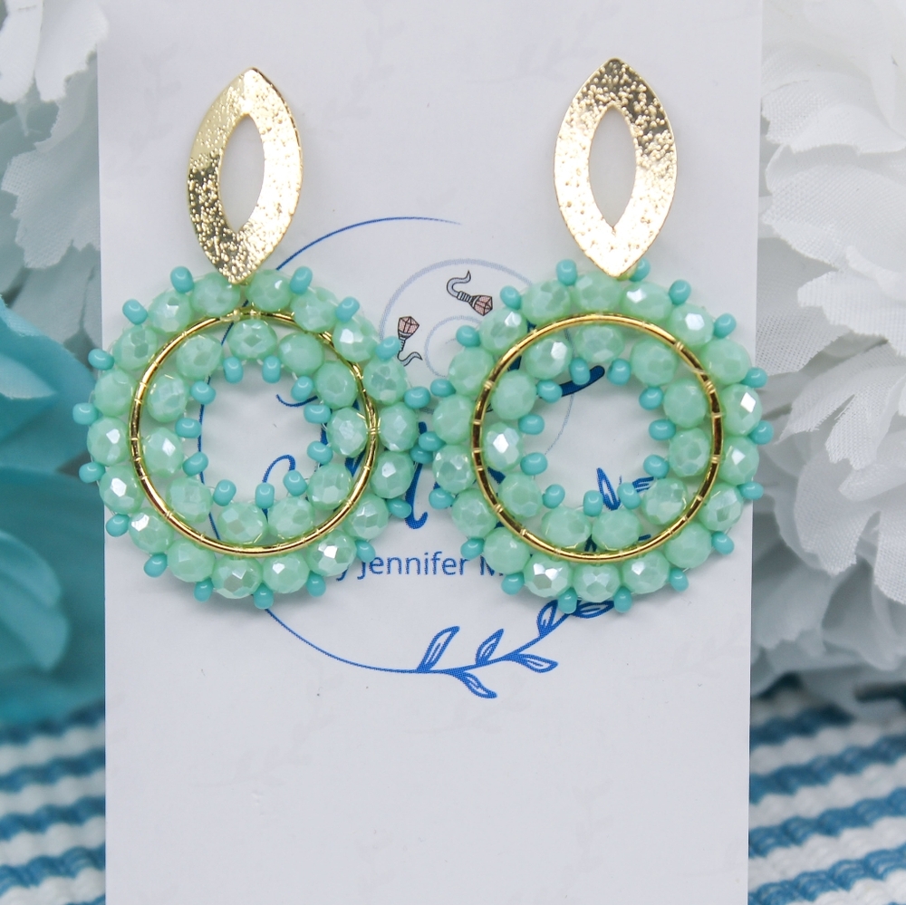 Round Casual Earrings